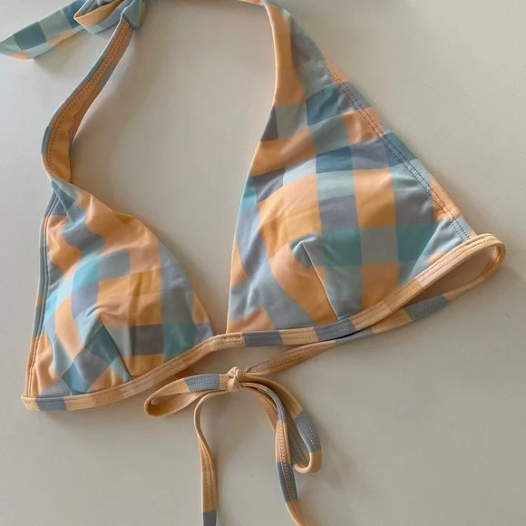 Cupshe Bikini Top Tie Back Halter - Picture 5 of 11